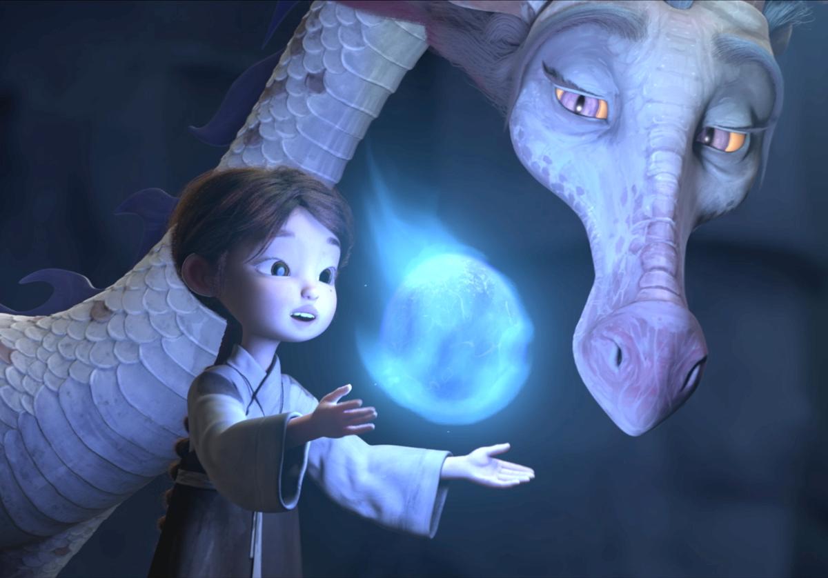 Ping es la pequeña protagonista de 'Dragonkeeper', una niña con el poder de comunicarse con los dragones.