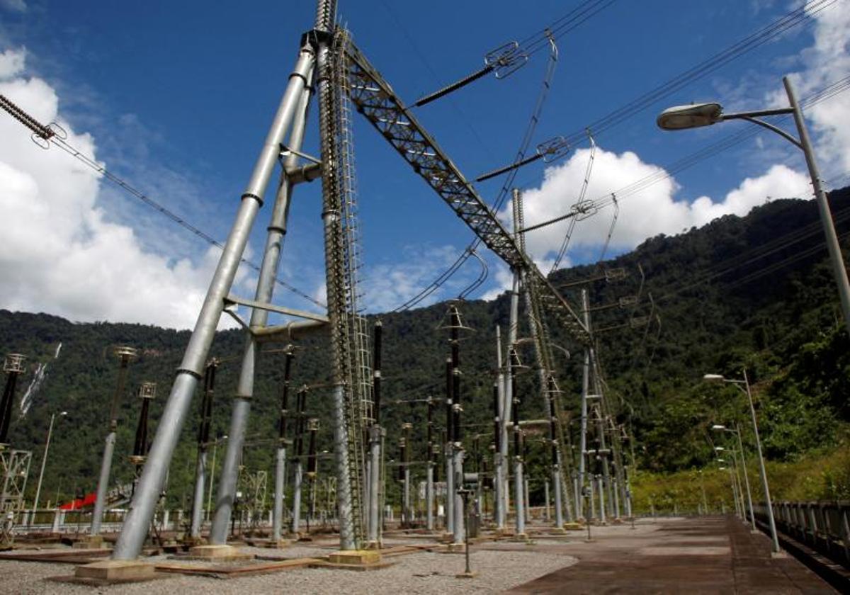 Central hidroeléctrica de Coca Codo Sinclair en Napo.