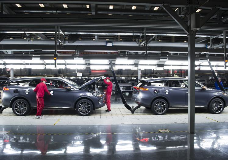 Fábrica de BYD en Shenzhen.