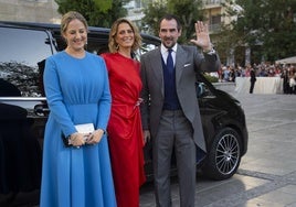 Nicolás de Grecia y Tatiana Blatnik.