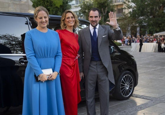 Nicolás de Grecia y Tatiana Blatnik.