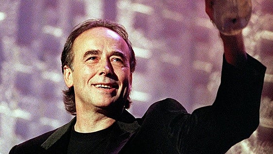 Serrat: «No encuentro mejor manera que esta para despedir una carrera larga y satisfactoria como la mía»