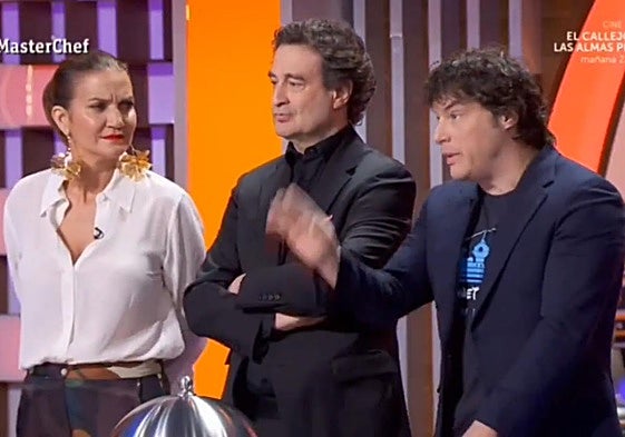 Samantha Vallejo-Nágera, Pepe Rodríguez y Jordi Cruz.