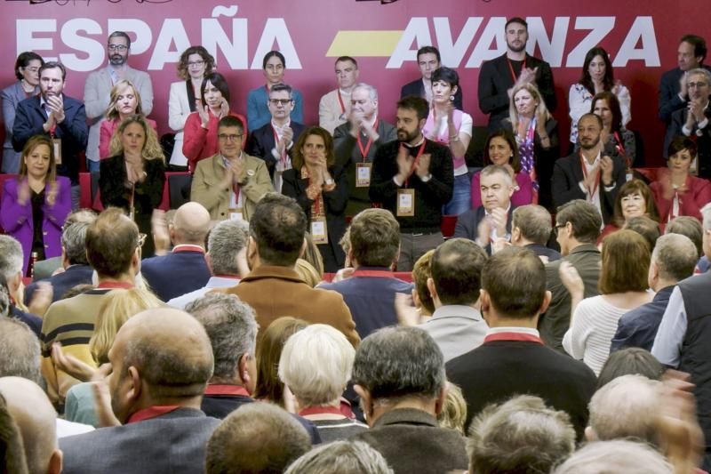 Imagen de la celebración del comité federal del PSOE. 