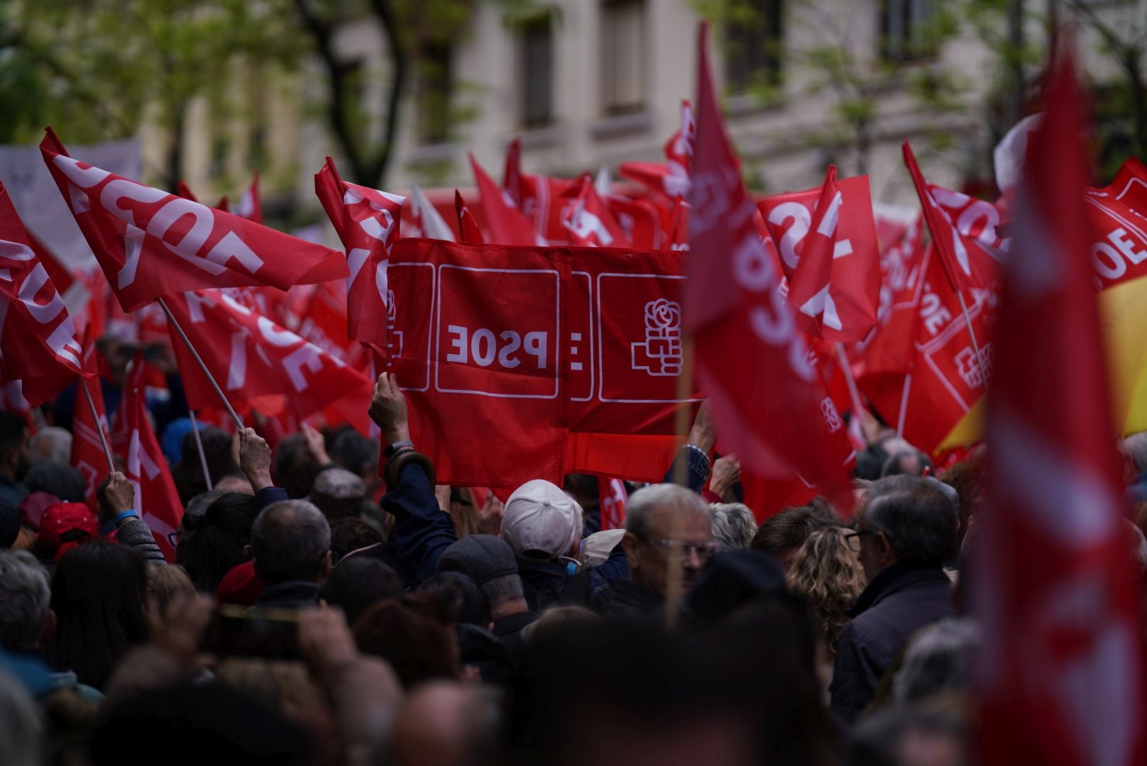 El grito de «¡No pasarán!», famoso por la resistencia antifranquista en Madrid, ha sonado con fuerza.