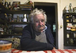 El expresidente uruguayo José Mujica, en una entrevista con EFE la semana pasada.
