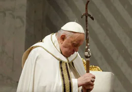 Francisco I en el Vaticano.