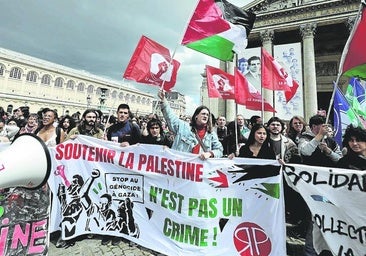 Francia corta de raíz las manifestaciones estudiantiles por la ocupación de Gaza