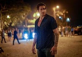 Jake Gyllenhaal, en un fotograma de 'Road House (De profesión: duro)'.