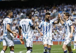 La Real Sociedad se afianza en Europa tras vencer a Las Palmas