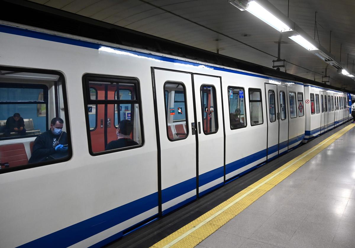 Metro de Madrid.