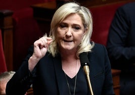 La dirigente de extrema derecha Marine Le Pen, en una imagen de archivo.