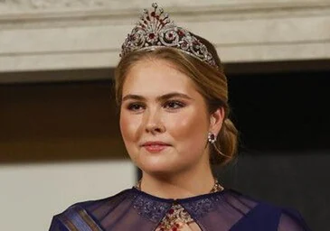 La princesa heredera de Países Bajos, Catalina Amalia de Orange.