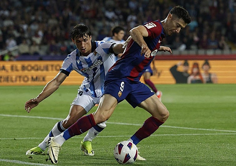 Los goles del importante triunfo del Barça ante la Real