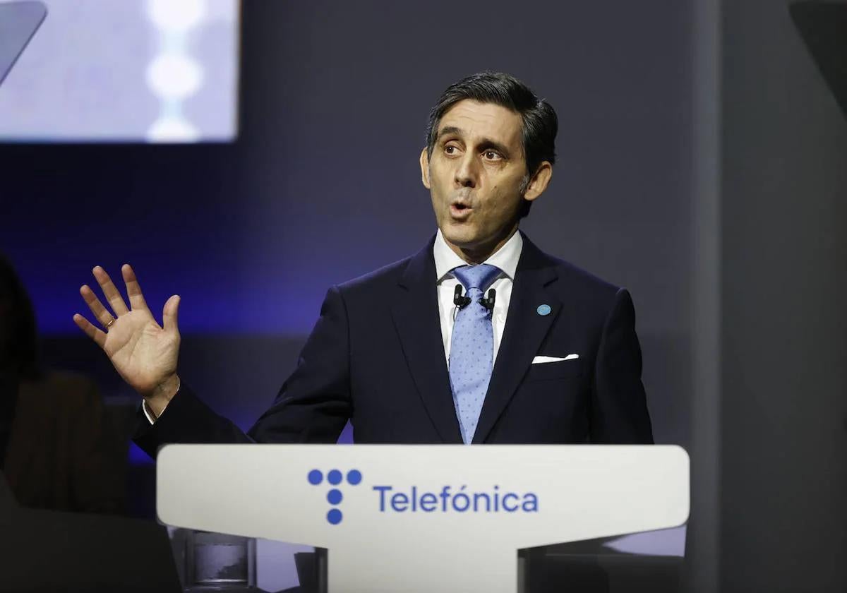 José María Álvarez-Pallete, presidente de Telefónica.