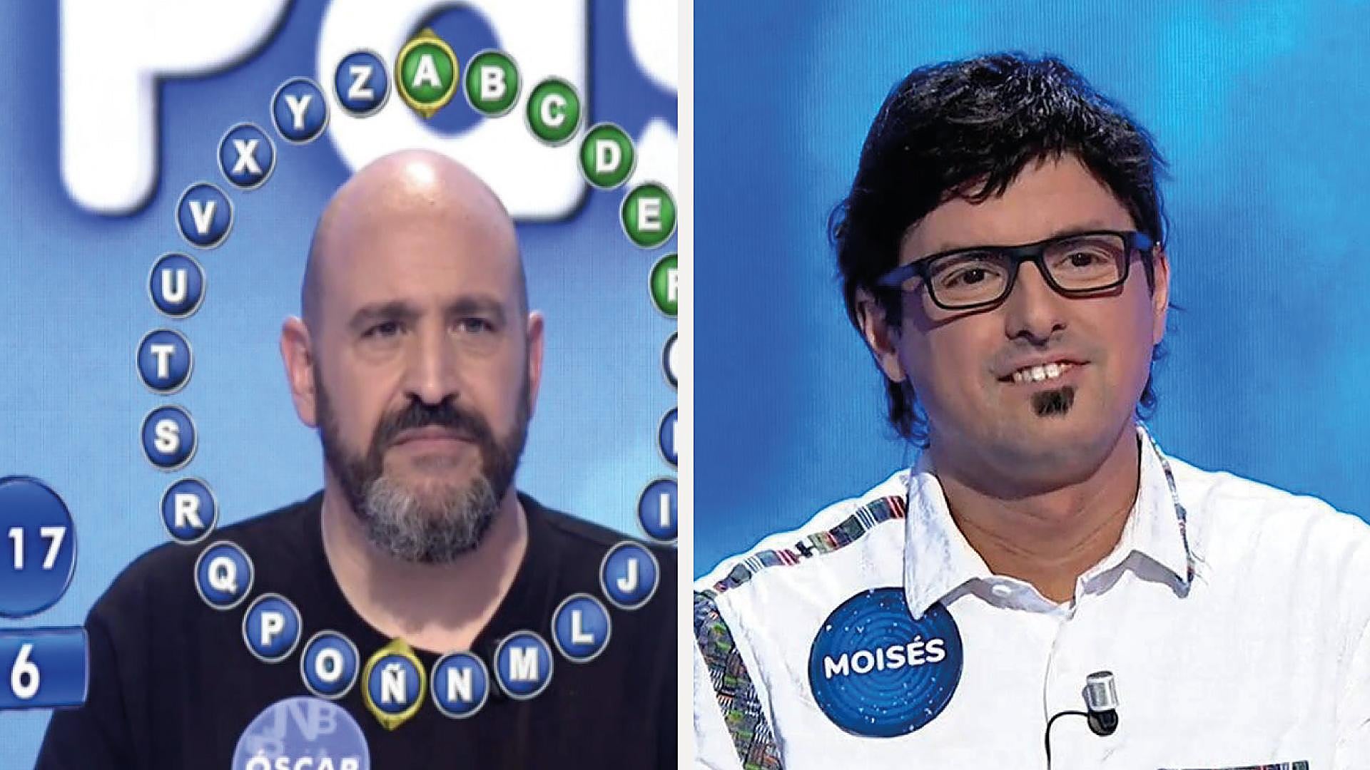 Óscar ve Moisés, bu Çarşamba 'Pasapalabra' teknesi için