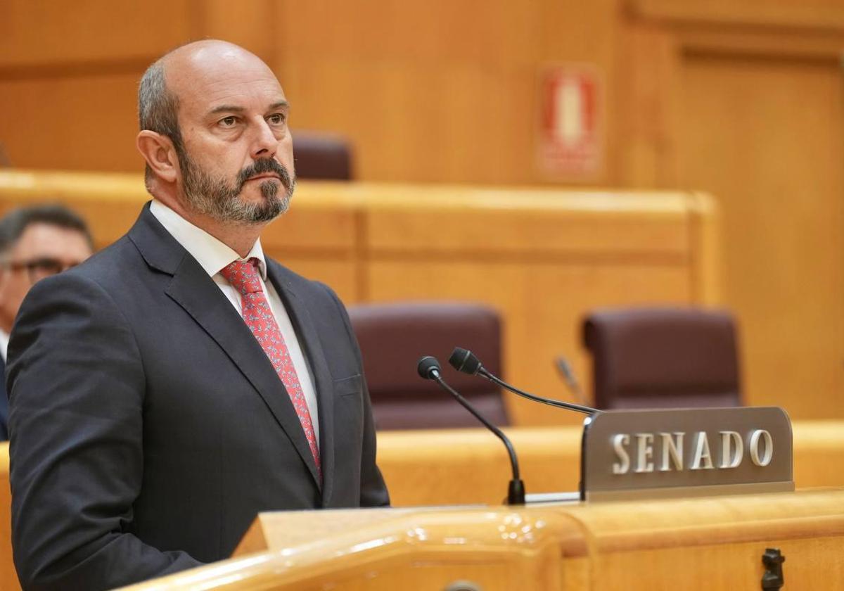 Pedro Rollán, presidente del Senado.