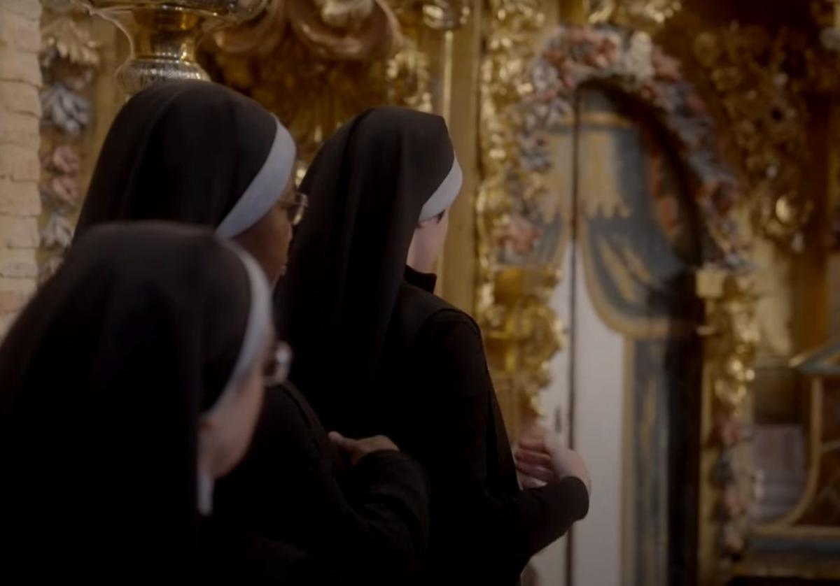 Monjas en el TikTok de Sor Marta.