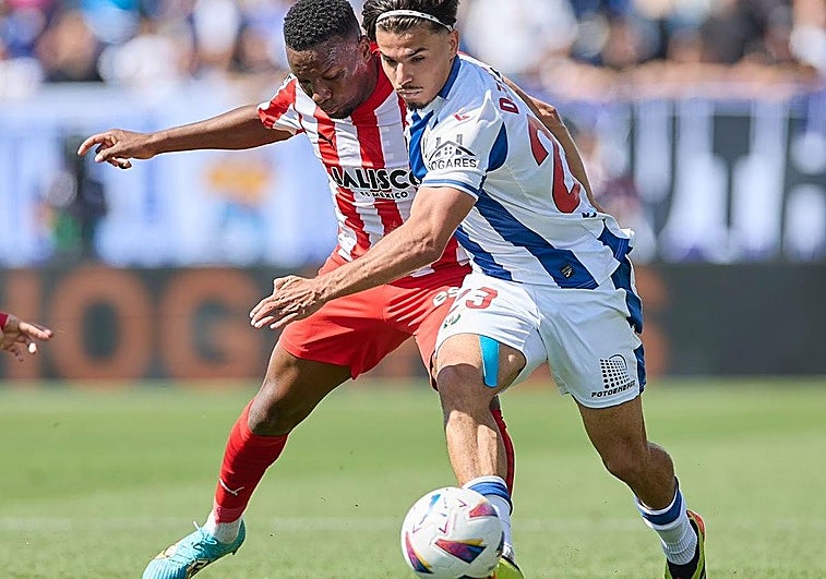 El Leganés recupera el liderato al vencer el duelo por el ascenso contra el Sporting