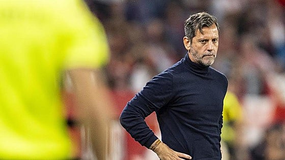 Quique Sánchez Flores dejará de ser entrenador del Sevilla a final de temporada