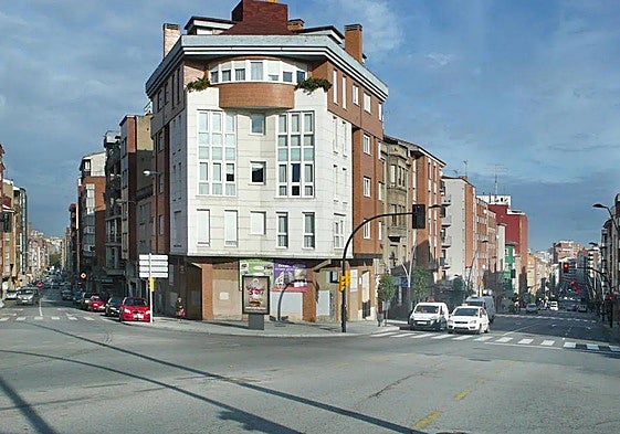 Zona de la ciudad gijonesa donde ocurrieron los hechos.