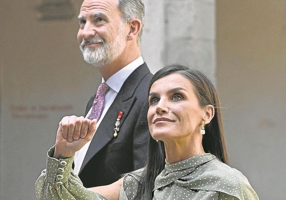 Los Reyes, Felipe y Letizia, en una imagen de 2023.