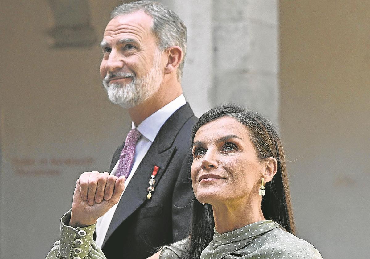 Los Reyes, Felipe y Letizia, en una imagen de 2023.