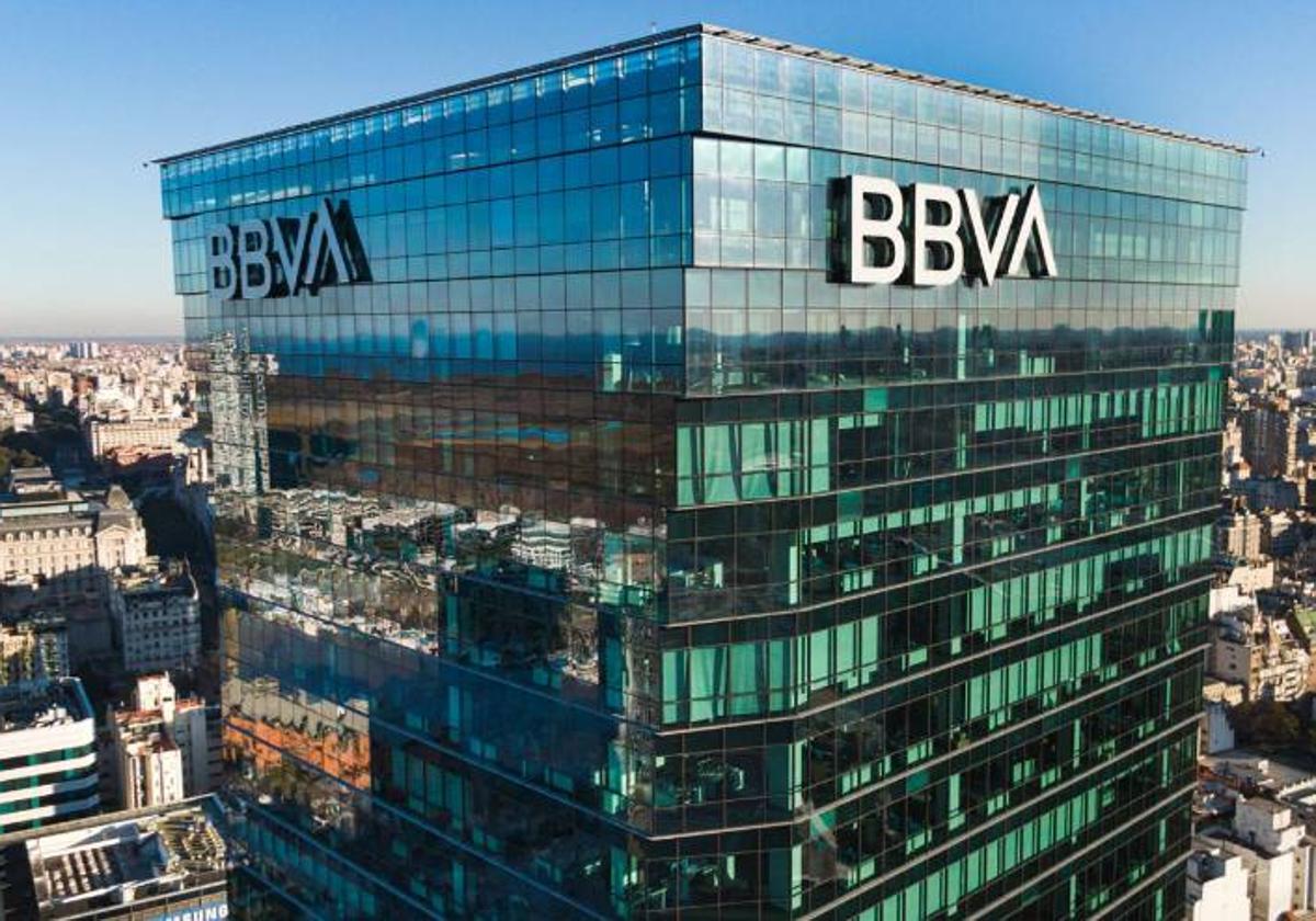 Sede de BBVA en buenos Aires.