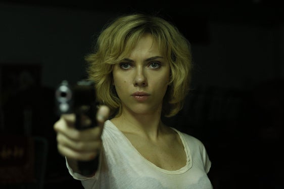 Scarlett Johansson en un fotograma de Lucy.