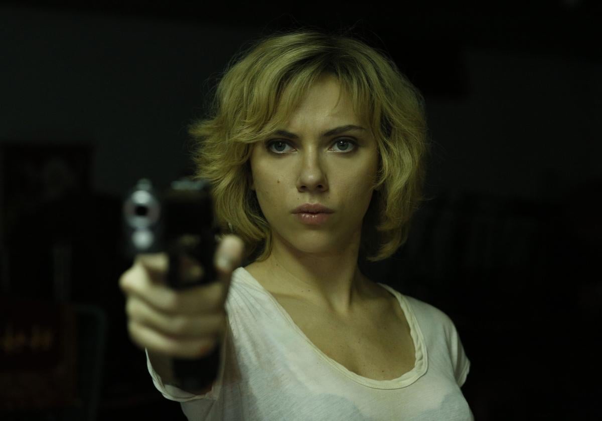 Scarlett Johansson en un fotograma de Lucy.