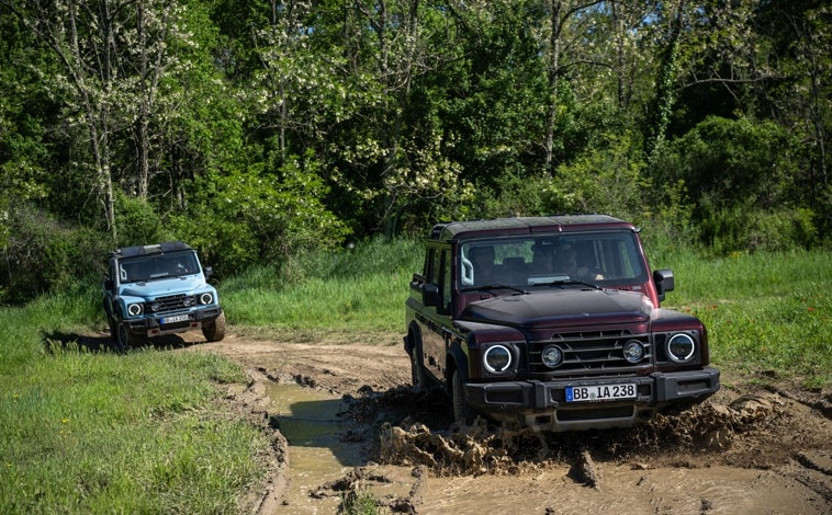 Imagen principal - Interior del Grenadier Pick Up