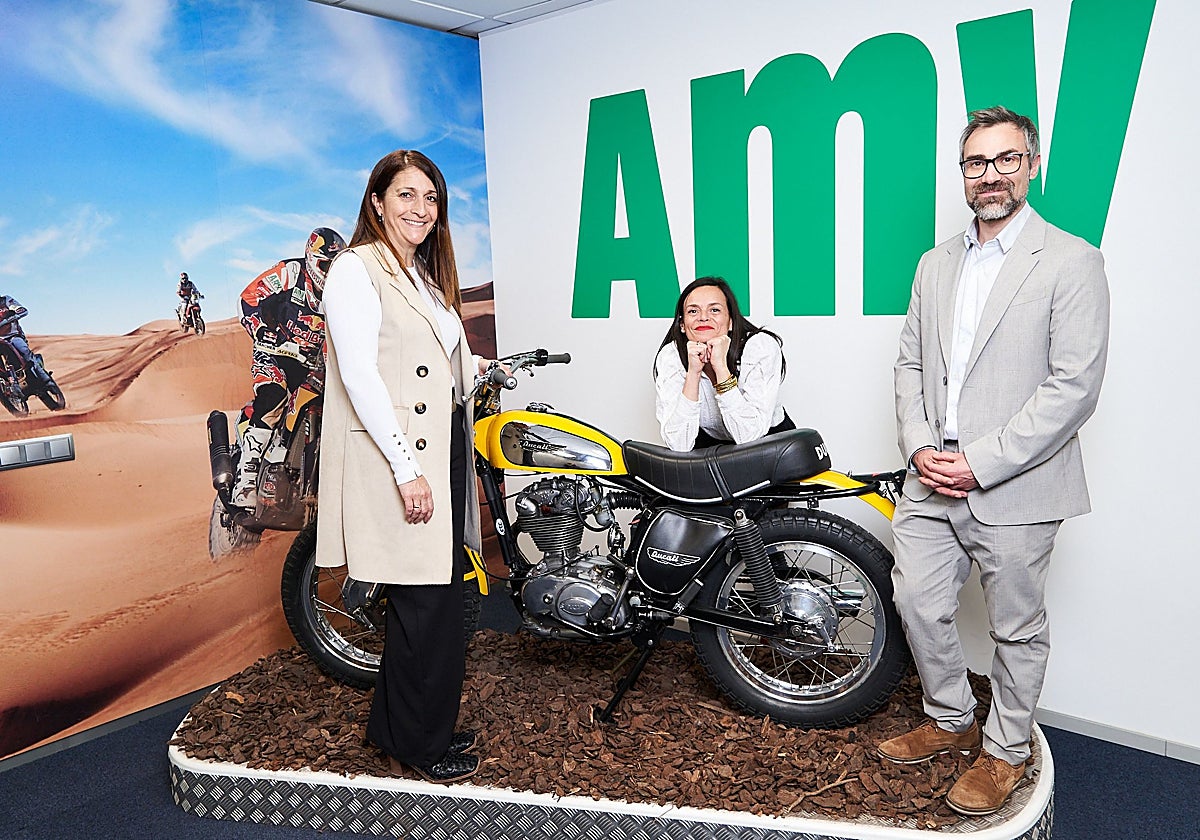 Los directivos de AMV apoyan la moto