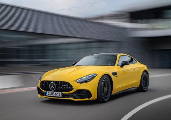 El Mercedes-AMG GT.