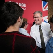 Starmer tranquiliza a los británicos en su primer discurso electoral