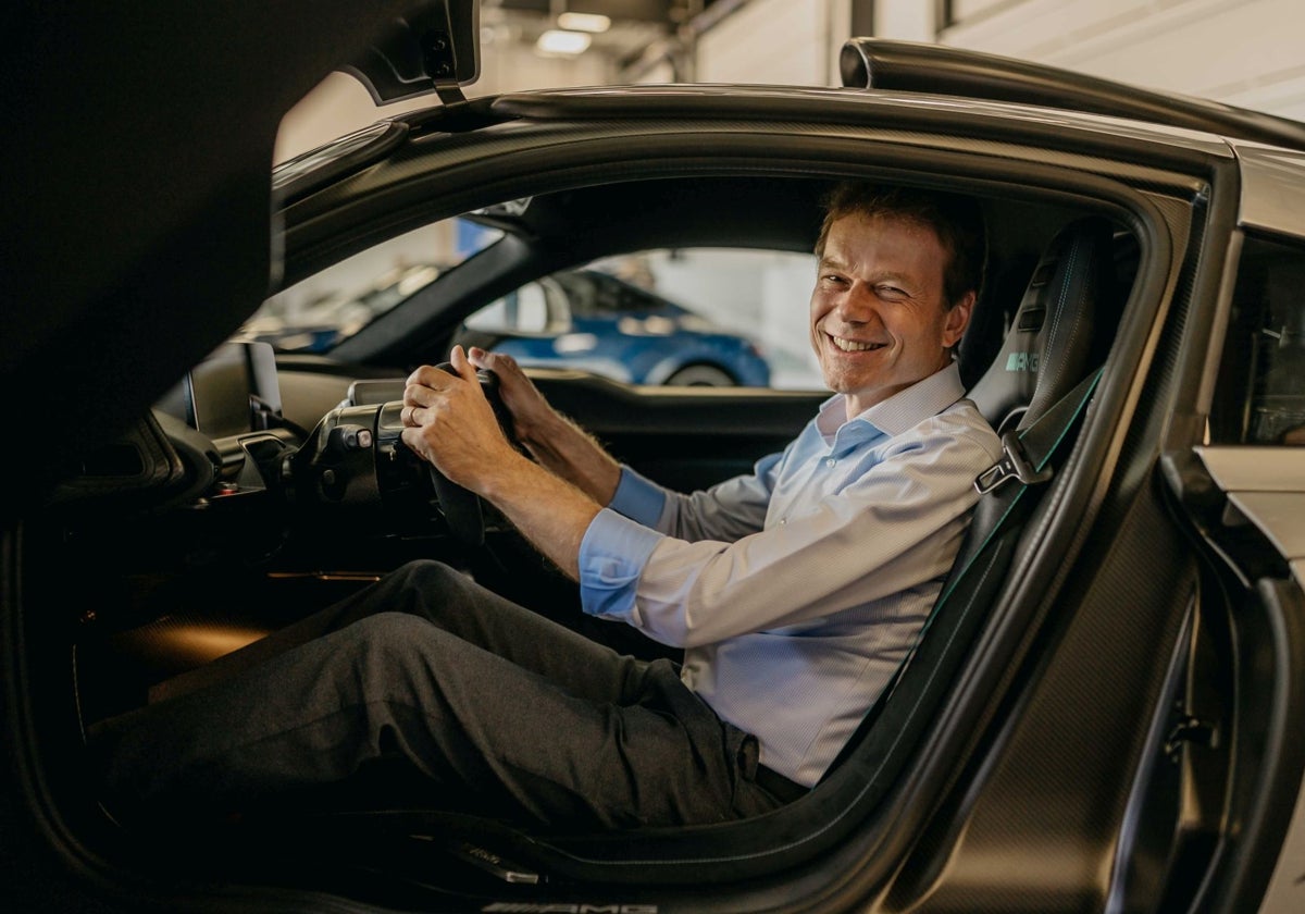 El presidente de Mercedes-Benz Iberia, Reiner Hoeps.