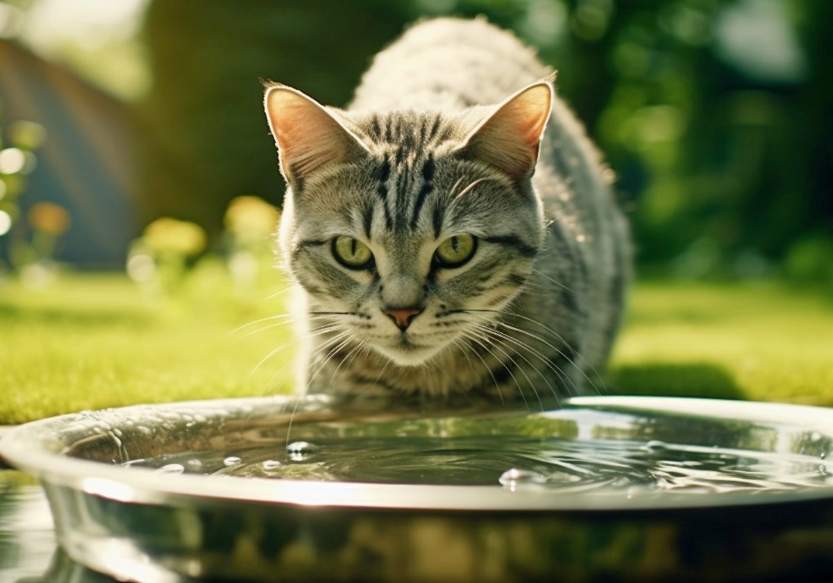 Ésta es la mejor fuente de agua para gatos de Amazon