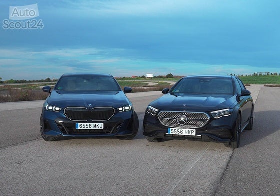 BMW 520d vs. Mercedes E 220d: duelo de titanes