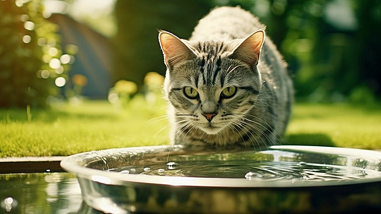 Ésta es la mejor fuente de agua para gatos de Amazon