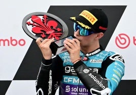 David Alonso amplía su ventaja en Moto3