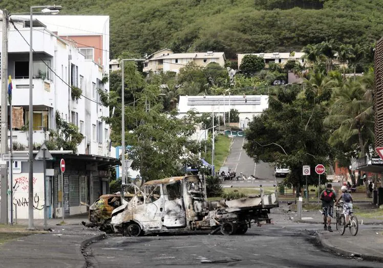 Noumea after the riots.