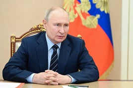Vladímir Putin, presidente de Rusia.