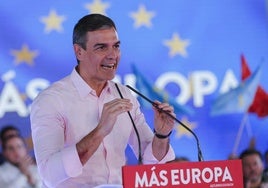 El presidente del Gobierno, Pedro Sánchez.