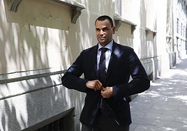 - Alberto González Amador, novio de la presidenta de Madrid, Isabel Díaz Ayuso,en el Tribunal Superior de Justicia de Madrid, en mayo