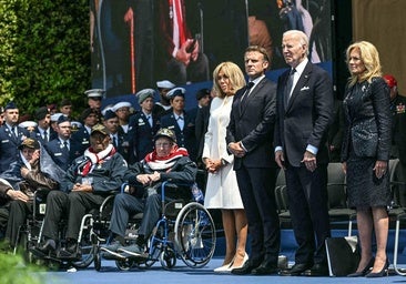 Los veteranos regresan al Día D en Omaha: «Hay cosas por las que merece la pena luchar, pero sin matarnos unos a otros»