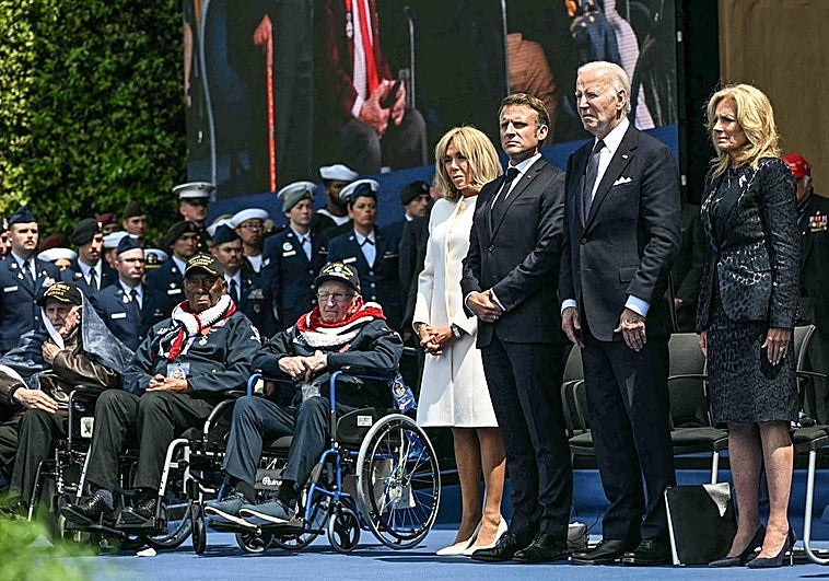 Los veteranos regresan al Día D en Omaha: «Hay cosas por las que merece la pena luchar, pero sin matarnos unos a otros»