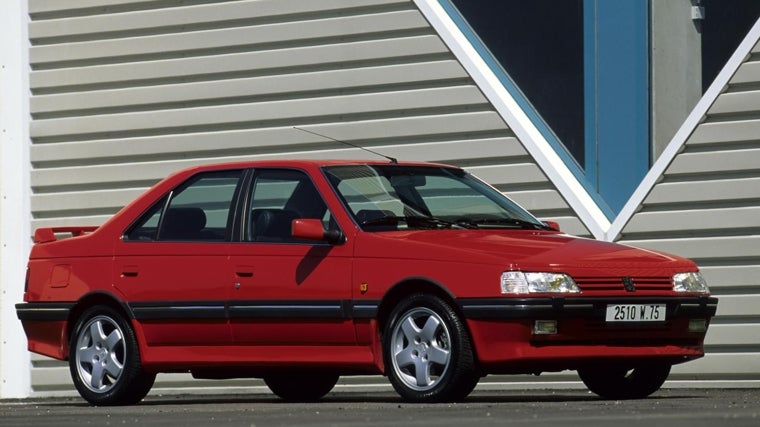 El Peugeot 405 en la inolvidable versión T16, con 220 CV y tracción integral