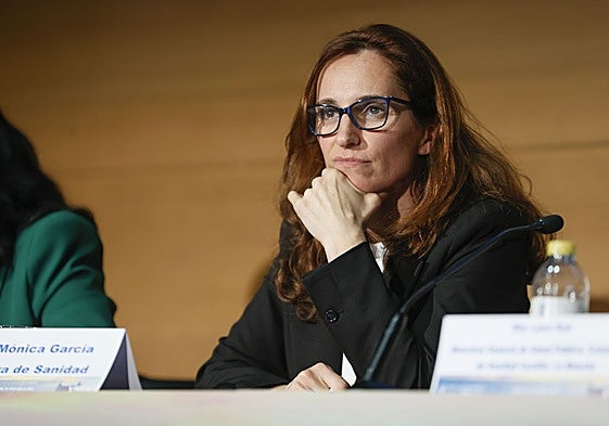 Mónica García, en el acto de inauguración oficial del XXI Congreso Nacional sobre el SIDA e ITS.
