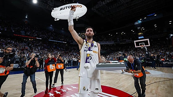 Rudy Fernández se despide del WiZink Center con una actuación memorable