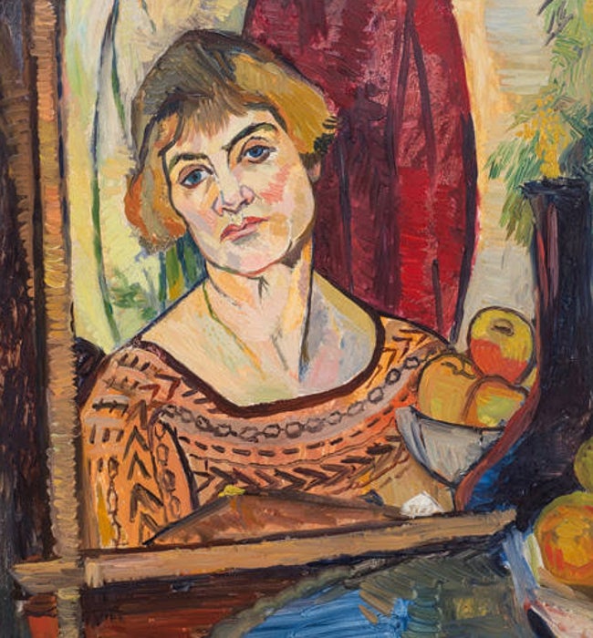 'Autorretrato en el el espejo', 1927.