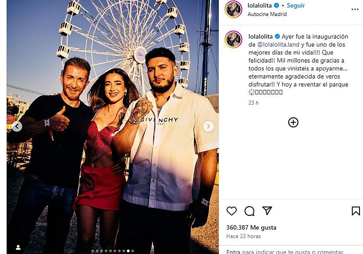 Cumbre de 'influencers' en la fiesta de Lola Lolita